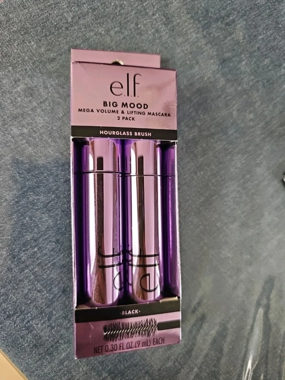 e.l.f. Big Mood Mega Volume & Lifting Mascara 2-Pack - Black